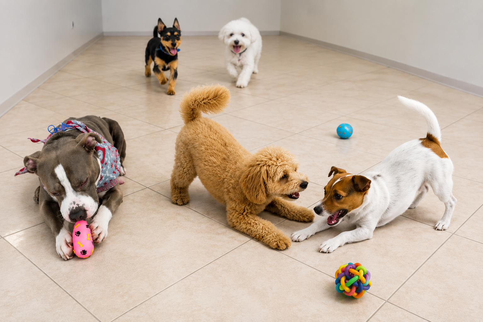 Mini asilo per cani